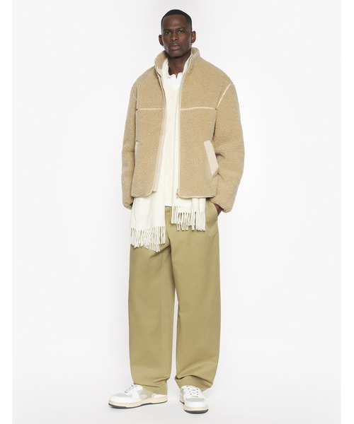 Maison Kitsune（メゾンキツネ）の「FLEECE JACKET（その他アウター・メンズ・ベージュ・M/XS/L/S）」の6枚目の写真