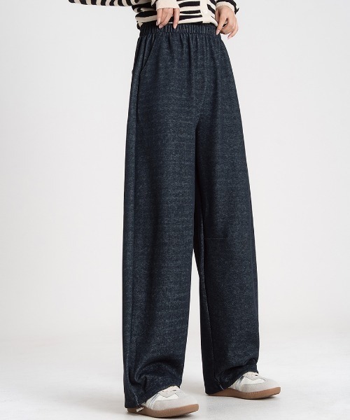REBALANCE(リバランス)の「デニム生地ドレープパンツ(デニムパンツ・レディース・B/A/D/C・LARGE/MEDIUM)」の19枚目の写真