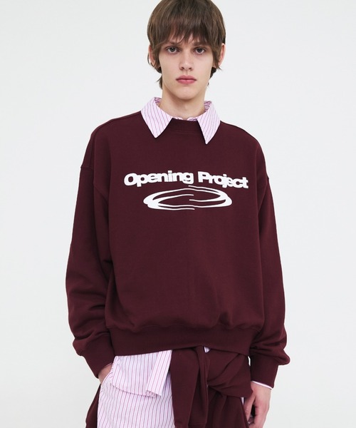 Opening Project(オープニングプロジェクト)の「Identity Sweatshirt / アイデンティティ スウェットシャツ(スウェット・レディース・ブラック/ワイン/チャコール/ネイビー/アッシュグレー・M/L)」の5枚目の写真