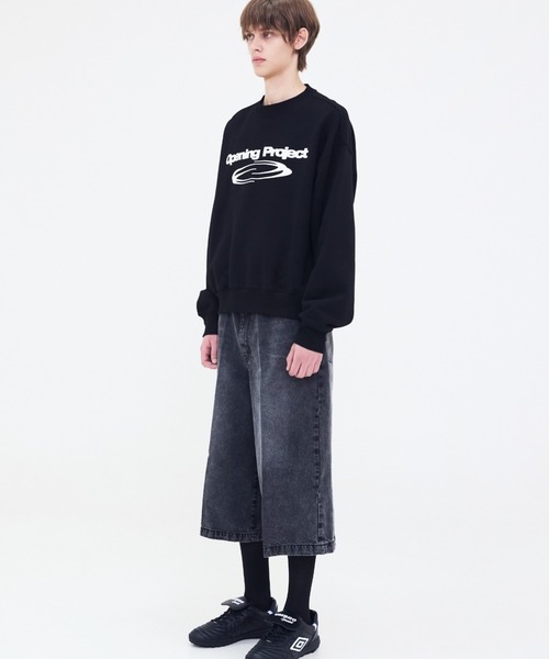 Opening Project(オープニングプロジェクト)の「Identity Sweatshirt / アイデンティティ スウェットシャツ(スウェット・レディース・ブラック/ワイン/チャコール/ネイビー/アッシュグレー・M/L)」の7枚目の写真