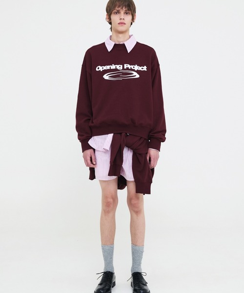 Opening Project(オープニングプロジェクト)の「Identity Sweatshirt / アイデンティティ スウェットシャツ(スウェット・レディース・ブラック/ワイン/チャコール/ネイビー/アッシュグレー・M/L)」の12枚目の写真