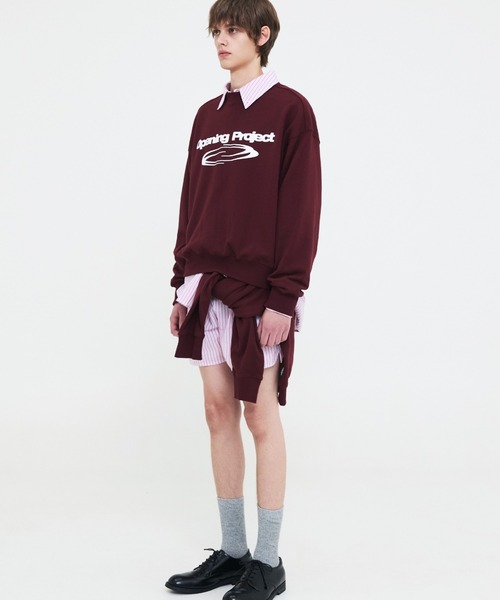 Opening Project(オープニングプロジェクト)の「Identity Sweatshirt / アイデンティティ スウェットシャツ(スウェット・レディース・ブラック/ワイン/チャコール/ネイビー/アッシュグレー・M/L)」の13枚目の写真