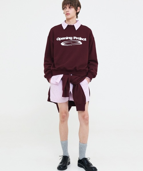 Opening Project(オープニングプロジェクト)の「Identity Sweatshirt / アイデンティティ スウェットシャツ(スウェット・レディース・ブラック/ワイン/チャコール/ネイビー/アッシュグレー・M/L)」の16枚目の写真