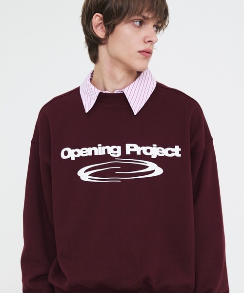 Opening Project(オープニングプロジェクト)の「Identity Sweatshirt / アイデンティティ スウェットシャツ(スウェット・レディース・ブラック/ワイン/チャコール/ネイビー/アッシュグレー・M/L)」の17枚目の写真