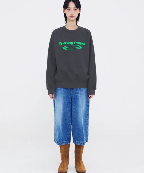 Opening Project(オープニングプロジェクト)の「Identity Sweatshirt / アイデンティティ スウェットシャツ(スウェット・レディース・ブラック/ワイン/チャコール/ネイビー/アッシュグレー・M/L)」の18枚目の写真