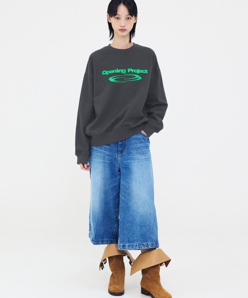 Opening Project(オープニングプロジェクト)の「Identity Sweatshirt / アイデンティティ スウェットシャツ(スウェット・レディース・ブラック/ワイン/チャコール/ネイビー/アッシュグレー・M/L)」の21枚目の写真