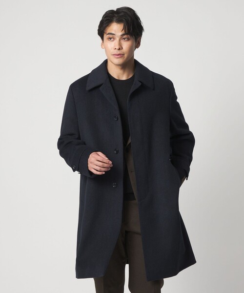 ビーバー ヘリンボーン バルカラーコート＜A DAY IN THE LIFE＞