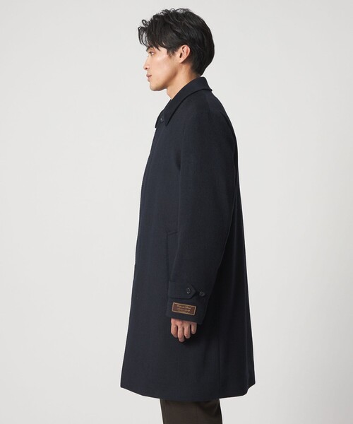 A DAY IN THE LIFE UNITED ARROWS(アデイインザライフユナイテッドアローズ)の「ビーバー ヘリンボーン バルカラーコート<A DAY IN THE LIFE>(ステンカラーコート・メンズ・その他2・XL/M/L)」の6枚目の写真