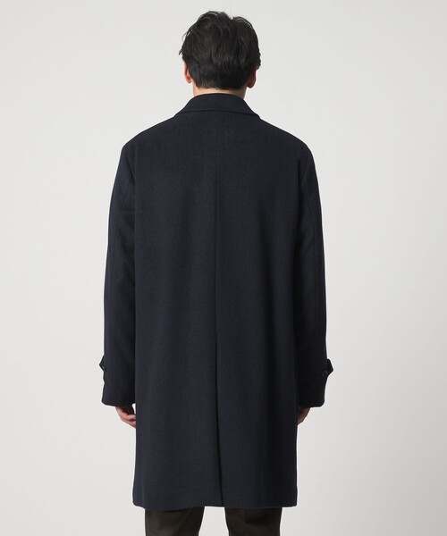 A DAY IN THE LIFE UNITED ARROWS(アデイインザライフユナイテッドアローズ)の「ビーバー ヘリンボーン バルカラーコート<A DAY IN THE LIFE>(ステンカラーコート・メンズ・その他2・XL/M/L)」の7枚目の写真
