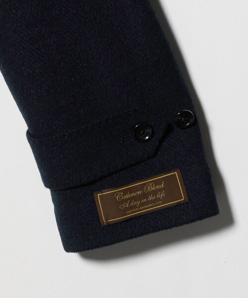 A DAY IN THE LIFE UNITED ARROWS(アデイインザライフユナイテッドアローズ)の「ビーバー ヘリンボーン バルカラーコート<A DAY IN THE LIFE>(ステンカラーコート・メンズ・その他2・XL/M/L)」の13枚目の写真
