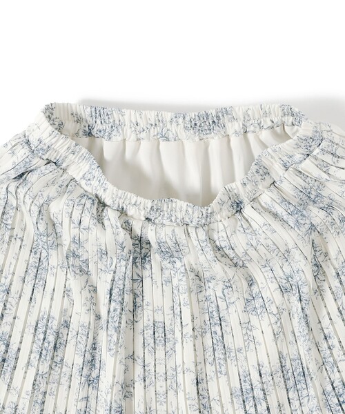 BEAMS HEART(ビームスハート)の「トワルドジュイ プリーツ スカート(スカート・レディース・グリーン系その他/ネイビー/オフホワイト・FREE)」の11枚目の写真