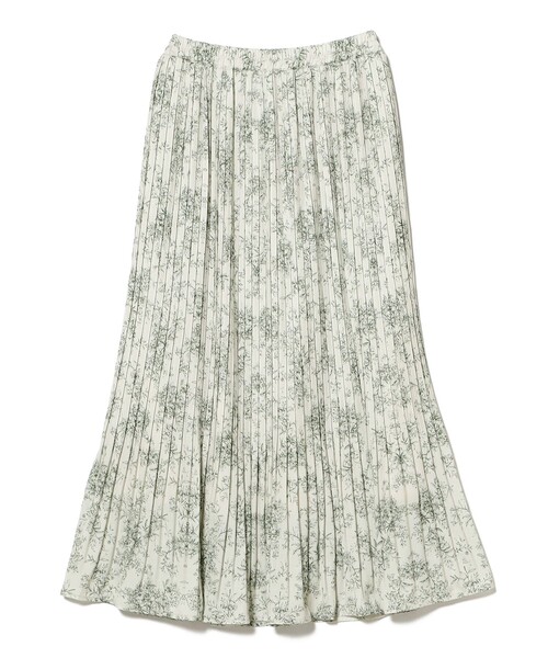 BEAMS HEART(ビームスハート)の「トワルドジュイ プリーツ スカート(スカート・レディース・グリーン系その他/ネイビー/オフホワイト・FREE)」の13枚目の写真