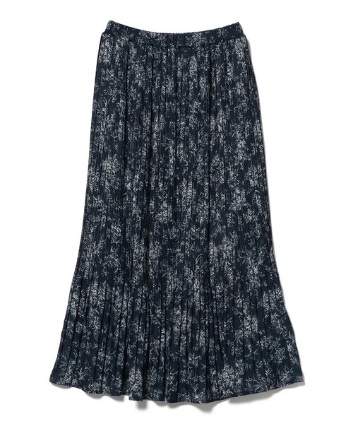 BEAMS HEART(ビームスハート)の「トワルドジュイ プリーツ スカート(スカート・レディース・グリーン系その他/ネイビー/オフホワイト・FREE)」の15枚目の写真