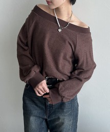 PAGEBOY（ページボーイ）の「ホイップスウェット 【ワンショル・オフショル可能】（スウェット）」