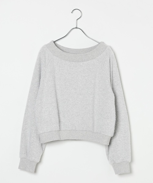 PAGEBOY（ページボーイ）の「ホイップスウェット（スウェット・レディース・ブラウン/ブラック/ブルー/グレー・FREE）」の6枚目の写真