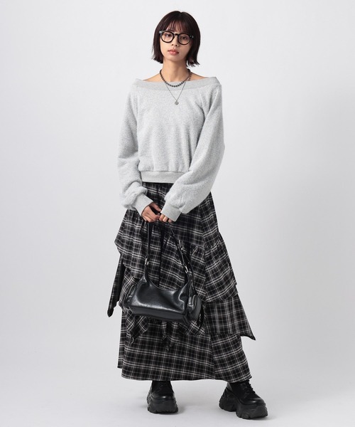 PAGEBOY（ページボーイ）の「ホイップスウェット（スウェット・レディース・ブラウン/ブラック/ブルー/グレー・FREE）」の20枚目の写真