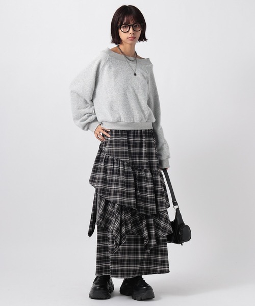 PAGEBOY（ページボーイ）の「ホイップスウェット（スウェット・レディース・ブラウン/ブラック/ブルー/グレー・FREE）」の21枚目の写真