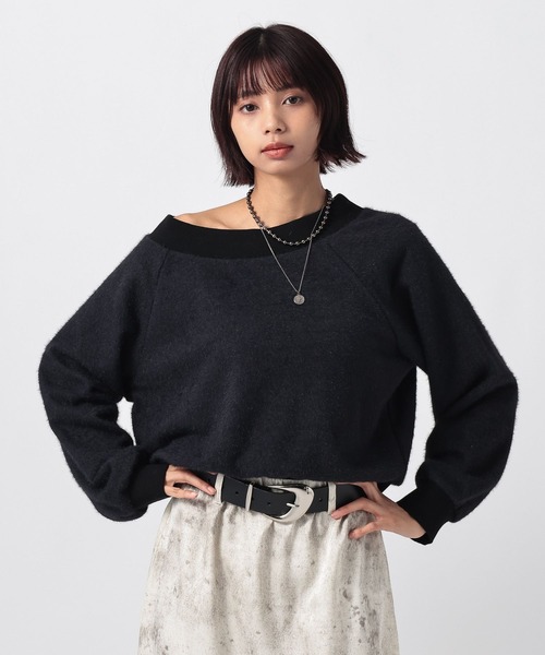 PAGEBOY（ページボーイ）の「ホイップスウェット（スウェット・レディース・ブラウン/ブラック/ブルー/グレー・FREE）」の17枚目の写真