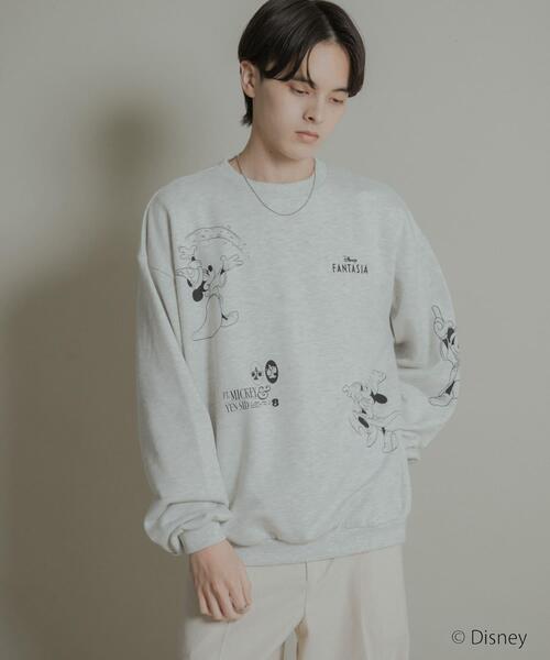 SENSE OF PLACE by URBAN RESEARCH（センスオブプレイスバイアーバンリサーチ）の「『別注』FANTASIA/クルーネックスウェットA（スウェット・メンズ・グレー/チャコールグレー・MEDIUM/LARGE）」の4枚目の写真