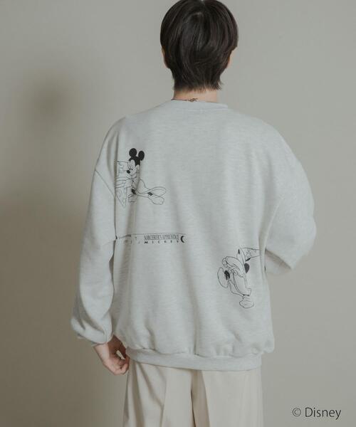 SENSE OF PLACE by URBAN RESEARCH（センスオブプレイスバイアーバンリサーチ）の「『別注』FANTASIA/クルーネックスウェットA（スウェット・メンズ・グレー/チャコールグレー・MEDIUM/LARGE）」の6枚目の写真