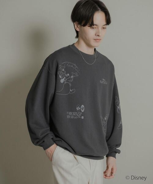 SENSE OF PLACE by URBAN RESEARCH（センスオブプレイスバイアーバンリサーチ）の「『別注』FANTASIA/クルーネックスウェットA（スウェット・メンズ・グレー/チャコールグレー・MEDIUM/LARGE）」の17枚目の写真