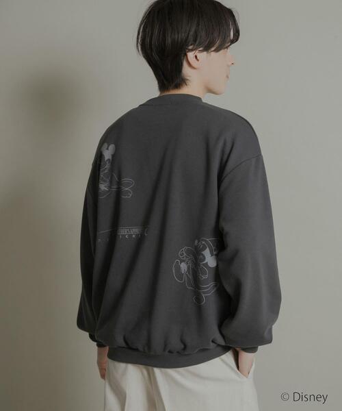 SENSE OF PLACE by URBAN RESEARCH（センスオブプレイスバイアーバンリサーチ）の「『別注』FANTASIA/クルーネックスウェットA（スウェット・メンズ・グレー/チャコールグレー・MEDIUM/LARGE）」の18枚目の写真