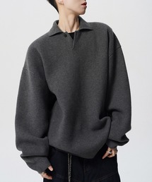 SBG（エスビー）の「SBG オーバーサイズ ニットポロ（ニット/セーター）」