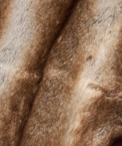 MSML（エムエスエムエル）の「FUR JACKET（ブルゾン・メンズ・ブラック/ブラウン・S/M/L/XL）」の14枚目の写真