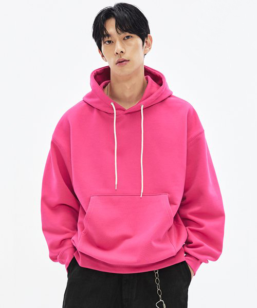 SOVERMENT(ソヴメント)の「950G ソリッドフード-ビバマゼンタ-(パーカー・レディース・その他・LARGE/MEDIUM/SMALL/X-LARGE)」の1枚目の写真