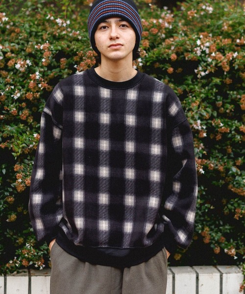 ワッフルリバーシブルプルオーバー（Tシャツ/カットソー）｜niko and