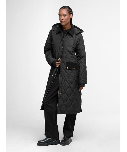 Barbour(バブアー)の「Meredith キルティングジャケット(レディース)(ブルゾン・レディース・オリーブ/ブラック・8/10/6)」の10枚目の写真