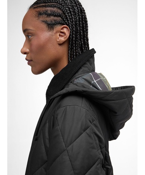 Barbour(バブアー)の「Meredith キルティングジャケット(レディース)(ブルゾン・レディース・オリーブ/ブラック・8/10/6)」の13枚目の写真