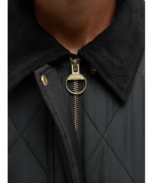 Barbour(バブアー)の「Meredith キルティングジャケット(レディース)(ブルゾン・レディース・オリーブ/ブラック・8/10/6)」の14枚目の写真