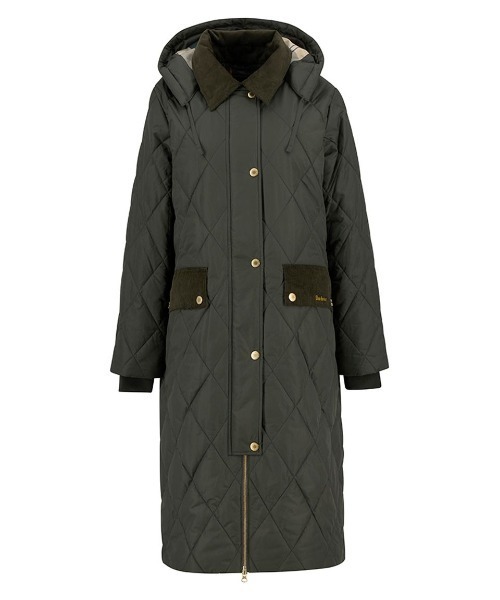 Barbour(バブアー)の「Meredith キルティングジャケット(レディース)(ブルゾン・レディース・オリーブ/ブラック・8/10/6)」の17枚目の写真
