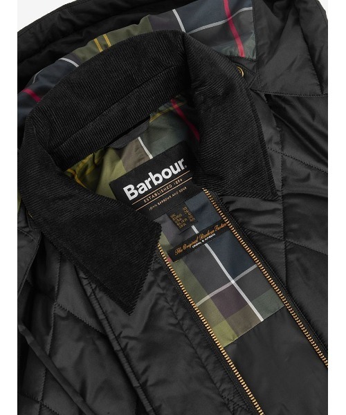Barbour(バブアー)の「Meredith キルティングジャケット(レディース)(ブルゾン・レディース・オリーブ/ブラック・8/10/6)」の21枚目の写真