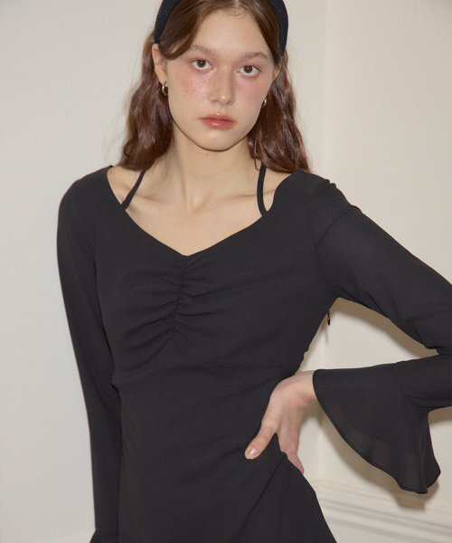 SALON DE YOHN(サロンドヨーン)の「Ballet Mini Dress_ Black(ワンピース・レディース・その他・MEDIUM/SMALL)」の2枚目の写真