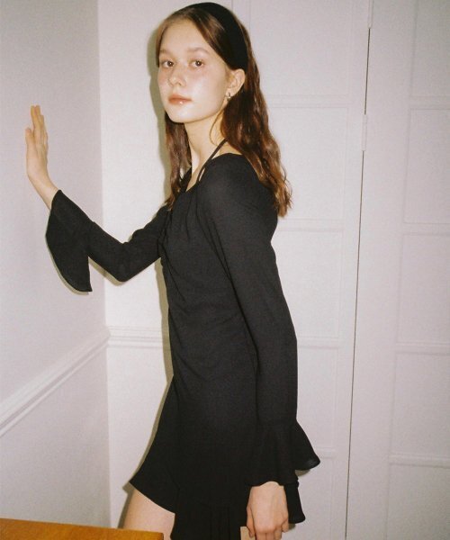 SALON DE YOHN(サロンドヨーン)の「Ballet Mini Dress_ Black(ワンピース・レディース・その他・MEDIUM/SMALL)」の3枚目の写真