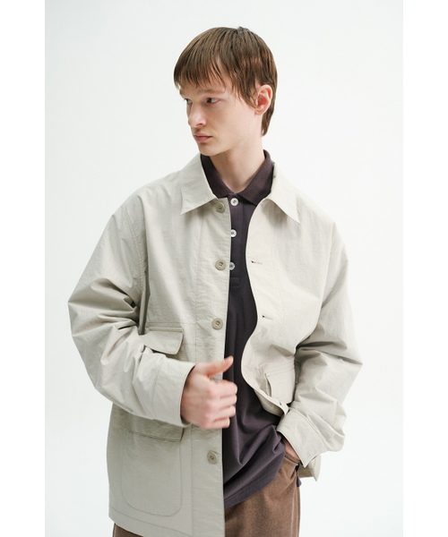 HORLISUN(ホーリーサン)の「Smith Work Jacket Gray Beige(その他アウター・レディース・その他・LARGE/MEDIUM/SMALL)」の7枚目の写真