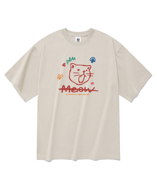 RADINEO(ラディネオ)の「ベルロー 半袖Tシャツ ベージュ(Tシャツ/カットソー・メンズ・その他・SMALL/MEDIUM/LARGE/X-LARGE)」の1枚目の写真