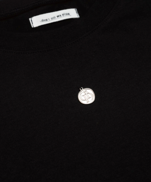 DAMP(ドントアスクマイプラン)の「Dペンダントベーシックトップ_ブラック(Tシャツ/カットソー・レディース・その他・ONE SIZE)」の4枚目の写真