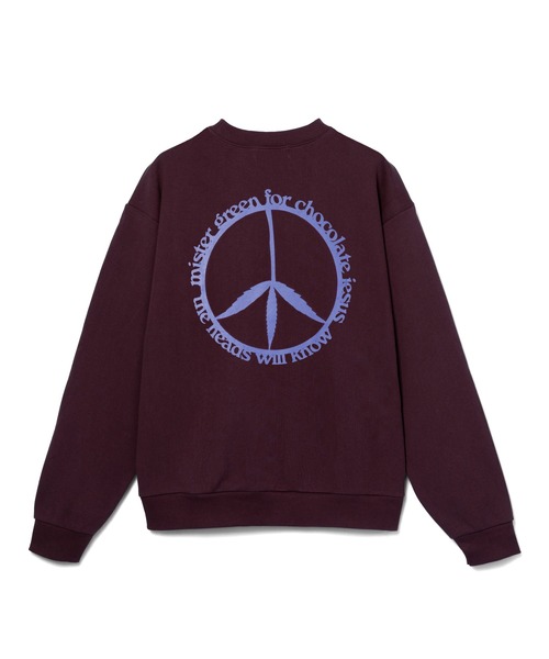 Chocolate Jesus (チョコレートジーザス )の「MG CJ CREWNECK(スウェット・メンズ・ブラック/パープル・XX-LARGE/X-LARGE/LARGE/MEDIUM/SMALL)」の2枚目の写真