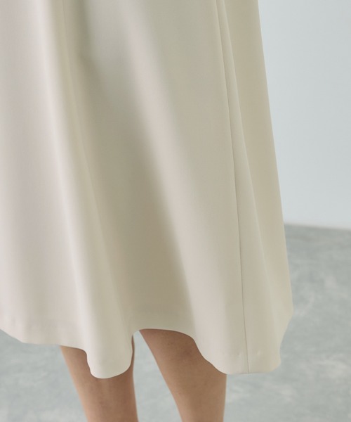 ROPE'（ロペ）の「トリアセダブルクロス セミフレアーワンピース