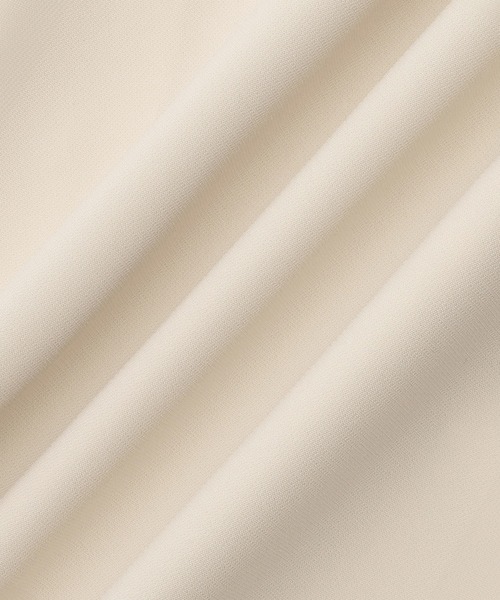 ROPE'(ロペ)の「トリアセダブルクロス セミフレアーワンピース/セットアップ対応・イージーケア・26SS(ワンピース・レディース・ベージュ/ネイビー・36/38/40)」の20枚目の写真