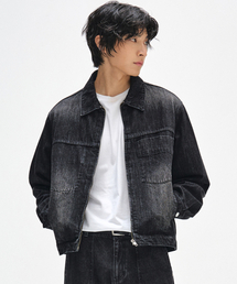 DECET（デケト）の「Denim Zip Jacket DCJK002BlackA（デニムジャケット）」