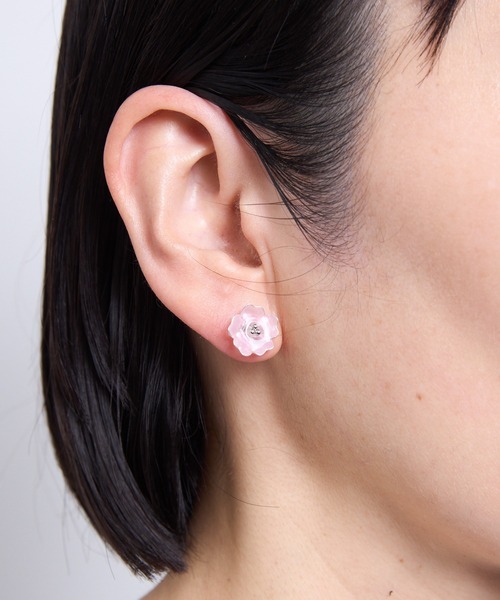 gargle（ガーグル）の「gargle ガーグル：SAKURAシリーズ　ジェリーサクラ　ピアス（ピアス（両耳用）・レディース・ゴールド/シルバー・FREE）」の3枚目の写真