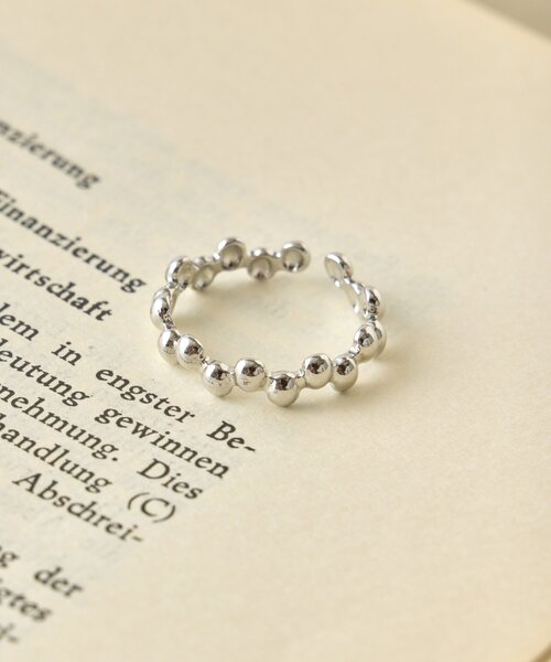 Jena espace merveilleux（ジェナ　エスパスメルヴェイユ）の「ツブツブリング（リング・レディース・シルバー/ゴールド・FREE）」の3枚目の写真