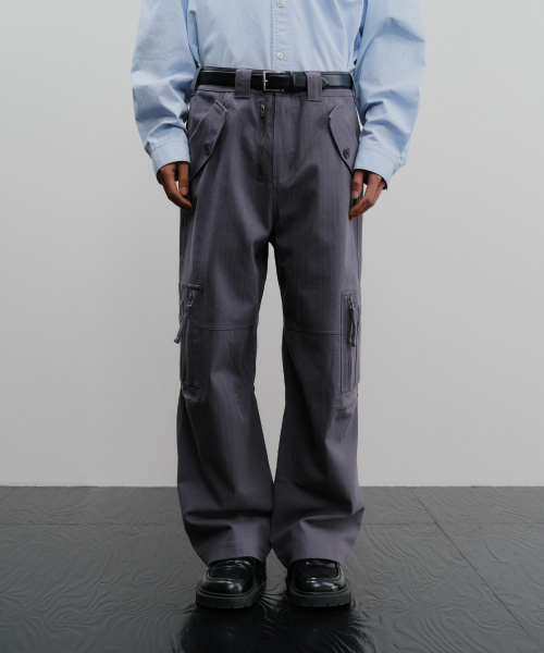 IEY(アイイーワイ)の「DOMINIC CARGO PANTS Grey Blue(その他パンツ・レディース・その他・LARGE/MEDIUM)」の1枚目の写真