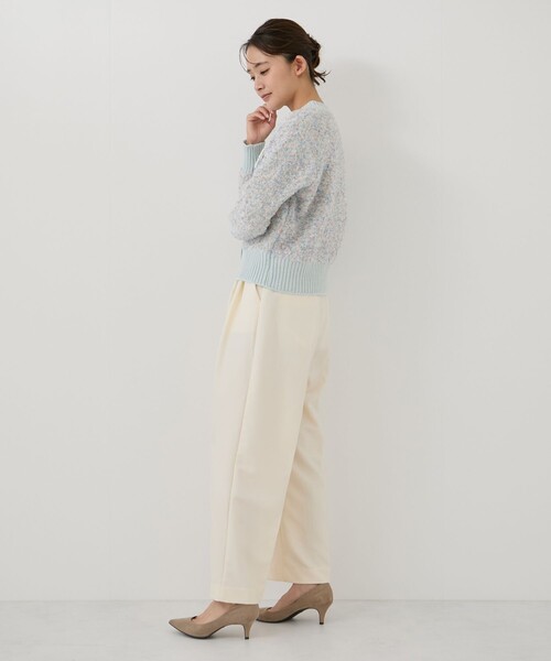 Jayro（ジャイロ）の「フェミニンツィード調ニットカーディガン（カーディガン/ボレロ・レディース・ブルー系その他6/ベージュ系その他2/ピンク・FREE）」の20枚目の写真