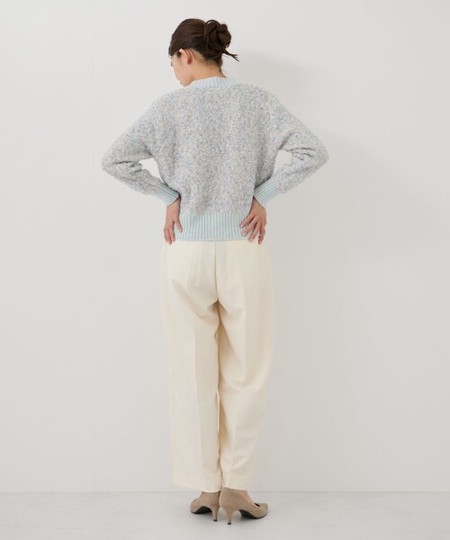 Jayro（ジャイロ）の「フェミニンツィード調ニットカーディガン（カーディガン/ボレロ・レディース・ブルー系その他6/ベージュ系その他2/ピンク・FREE）」の21枚目の写真