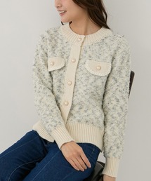 Jayro | フェミニンツィード調ニットカーディガン(カーディガン/ボレロ)